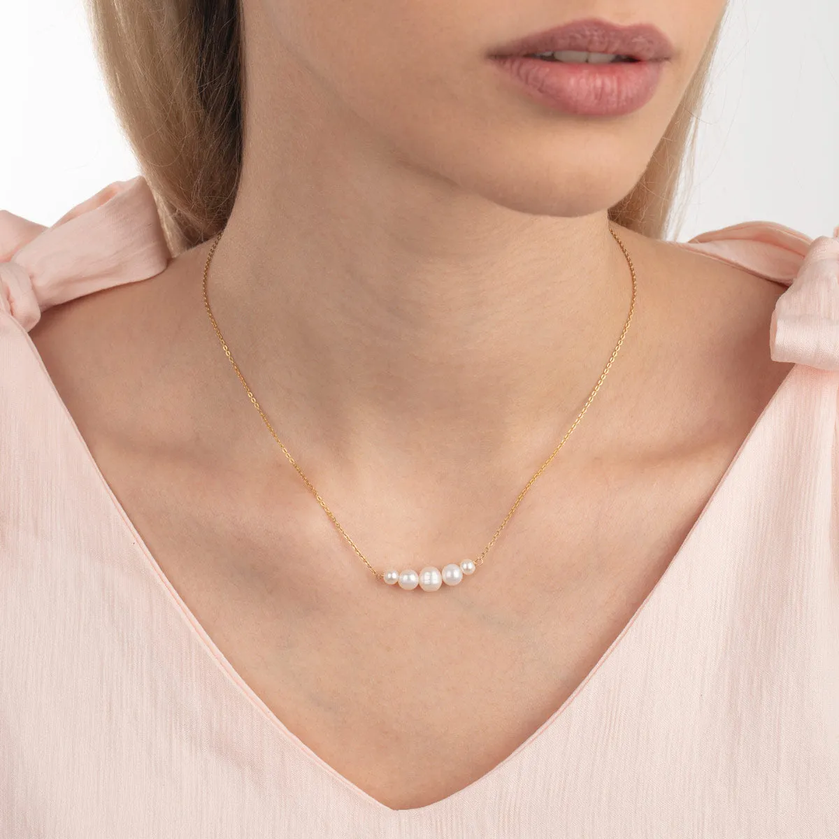5 Pearl Necklace