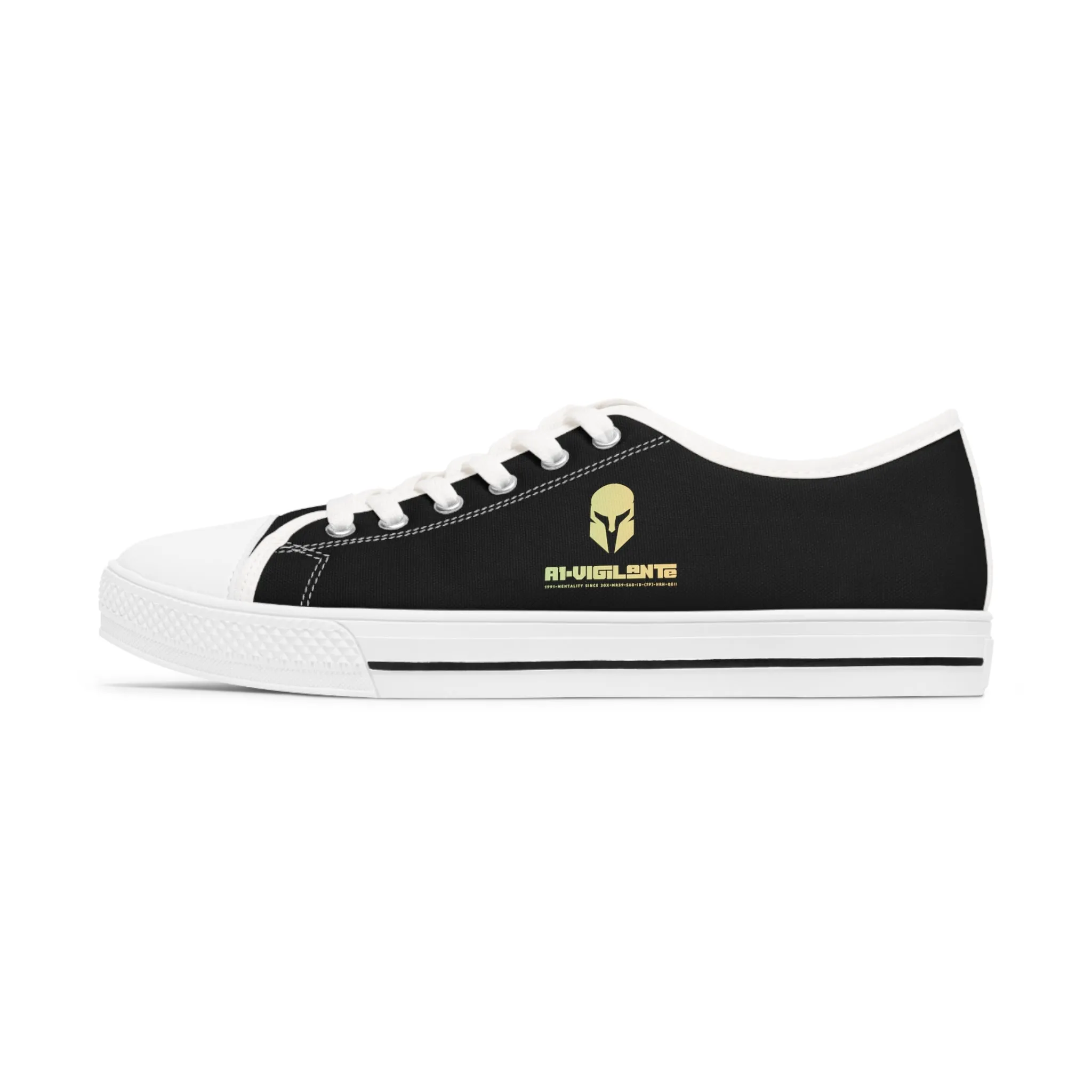 A1-Vigilante Sparta  Women's Low Top Sneakers