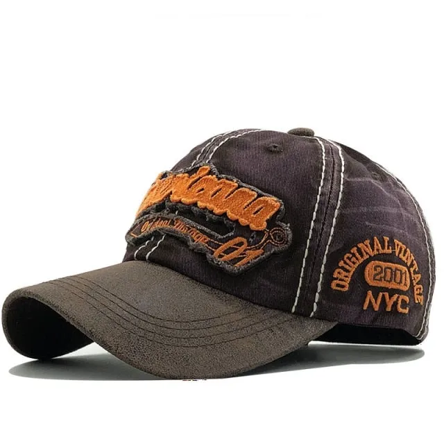 Aidase New Women's Men's Unisex Outdoor Cotton Cap High Quality Embroidered Unisex Fishing Baseball Cap Adjustable For Summer Male Hats