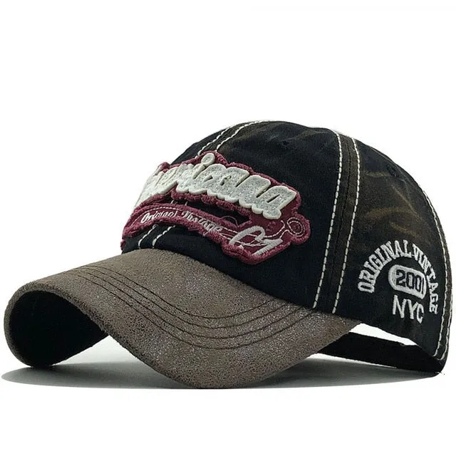 Aidase New Women's Men's Unisex Outdoor Cotton Cap High Quality Embroidered Unisex Fishing Baseball Cap Adjustable For Summer Male Hats