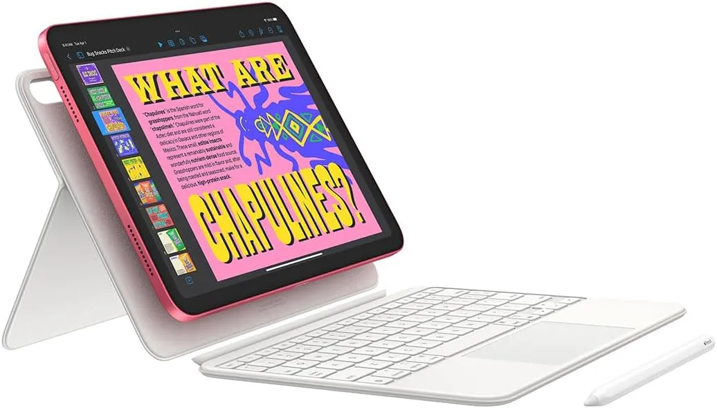 Apple iPad 11-inch: A16 chip, 11-inch Model, Liquid Retina Display, 128GB, Wi-Fi 6, 12MP Front/12MP Back Camera, Touch ID, All-Day Battery Life  Blue