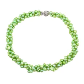 Beautiful Women's Freshwater Pearl Necklace Chunky style