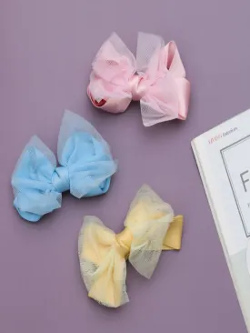 Bow Alligator Hair Clips Variety Pack for Girls-  Multi-Colored