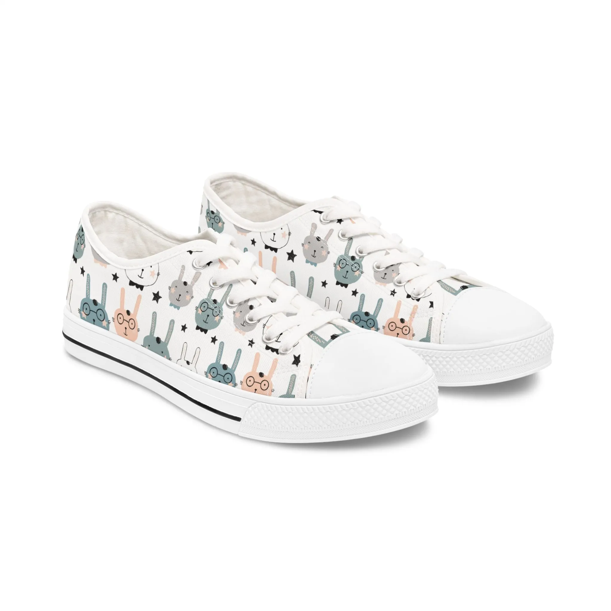 Colorful Rabbit Women's Low Top Sneakers