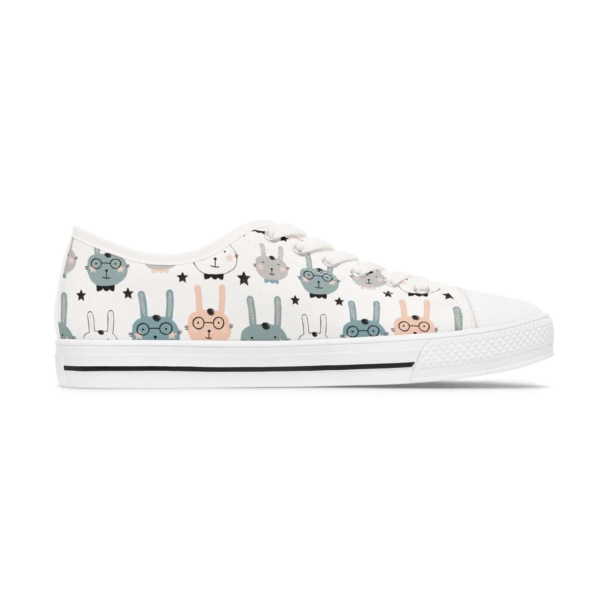 Colorful Rabbit Women's Low Top Sneakers
