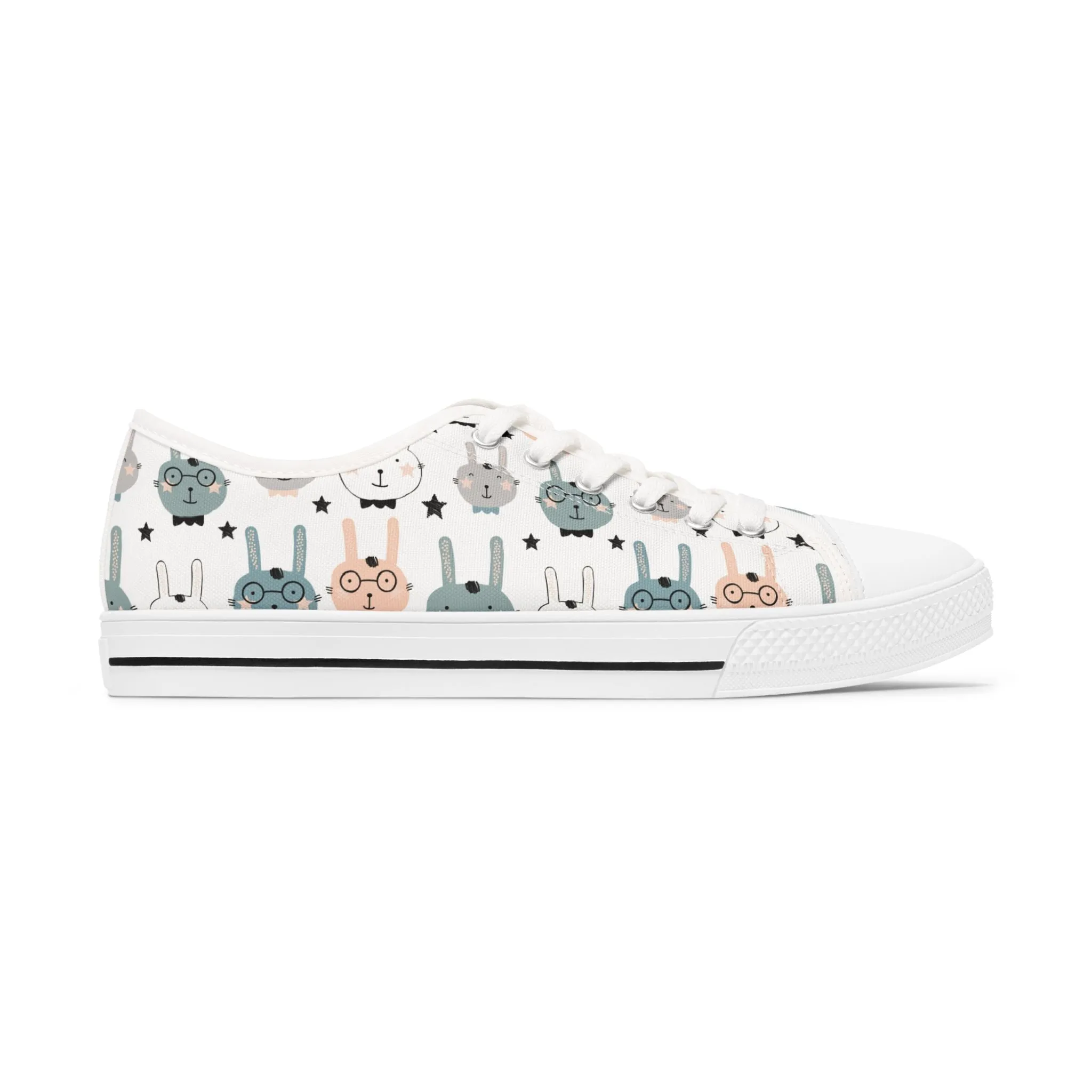 Colorful Rabbit Women's Low Top Sneakers