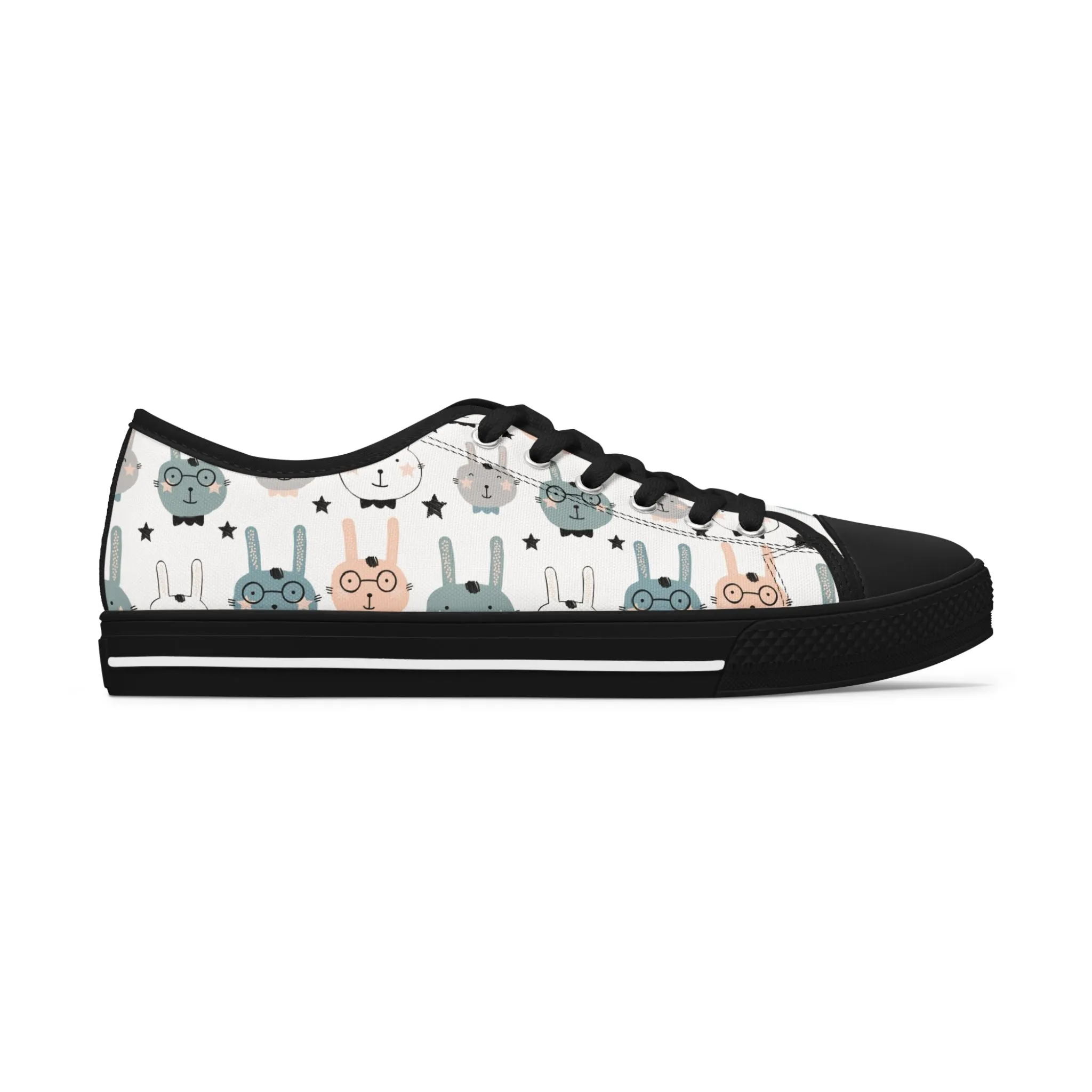 Colorful Rabbit Women's Low Top Sneakers