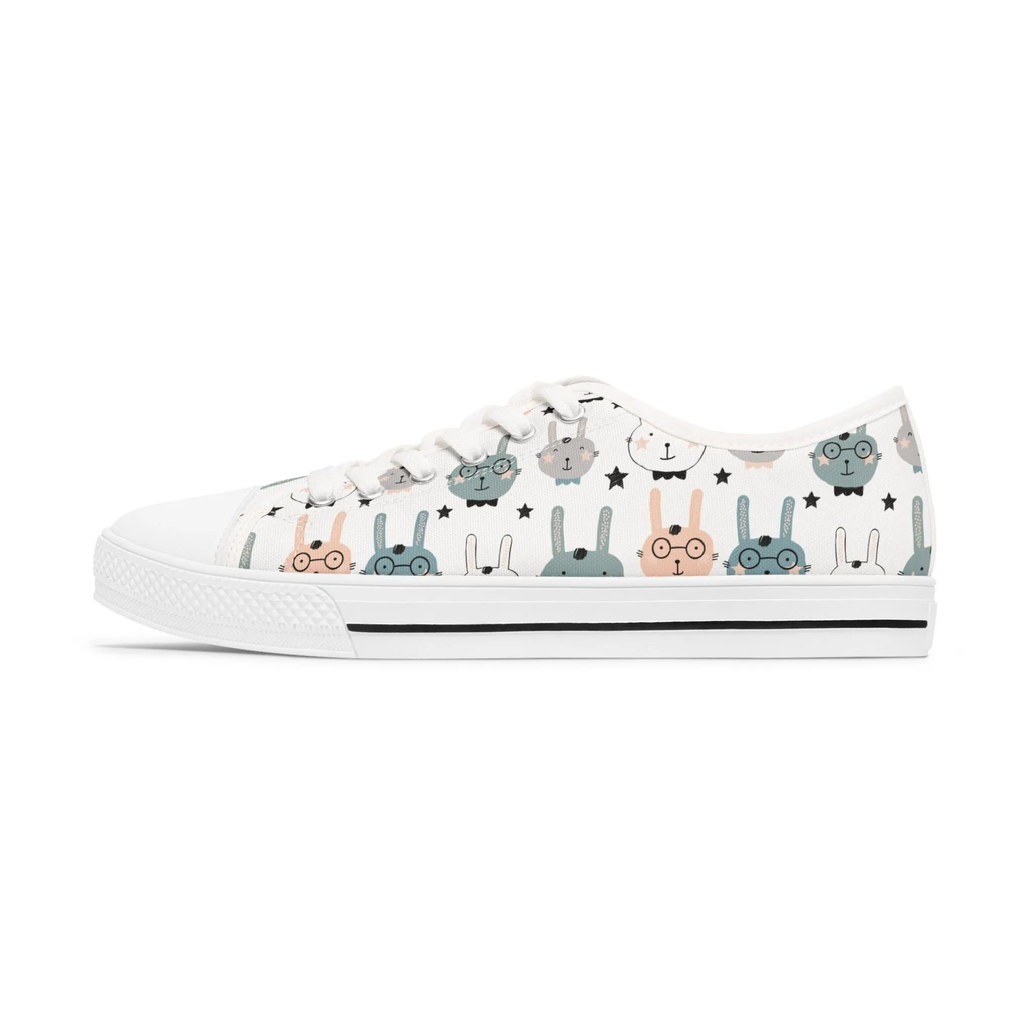 Colorful Rabbit Women's Low Top Sneakers