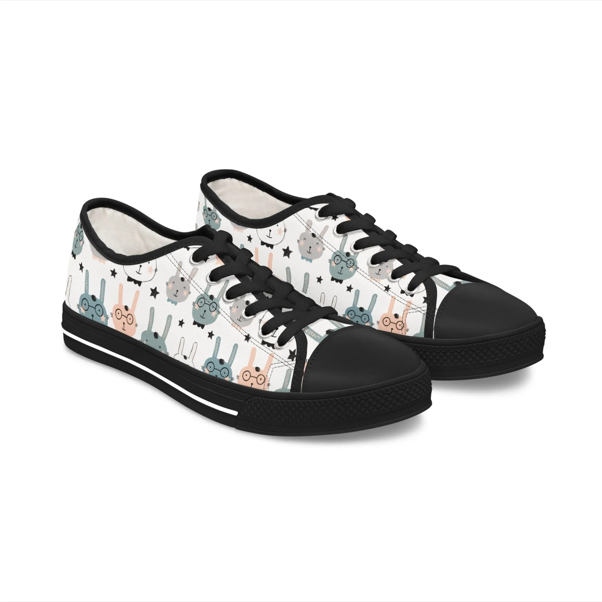 Colorful Rabbit Women's Low Top Sneakers