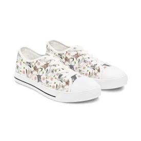 Cute Sugar Gliders Women's Low Top Sneakers