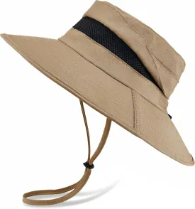 EINSKEY Waterproof Sun Hat for Men Women, UPF 50  UV Protection Wide Brim Packable Hat for Fishing Hiking Garden Safari Beach