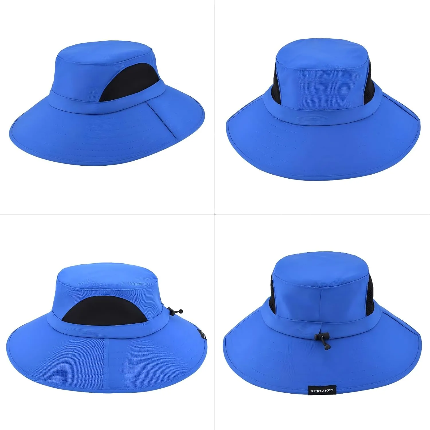EINSKEY Wide Brim Sun Hat, UPF 50  UV Protection Waterproof Packable Bucket Hat for Men & Women, Fishing Hiking Beach Garden