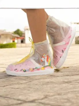 Enchanted Unicorn Waterproof Rain Shoe Covers for Girls