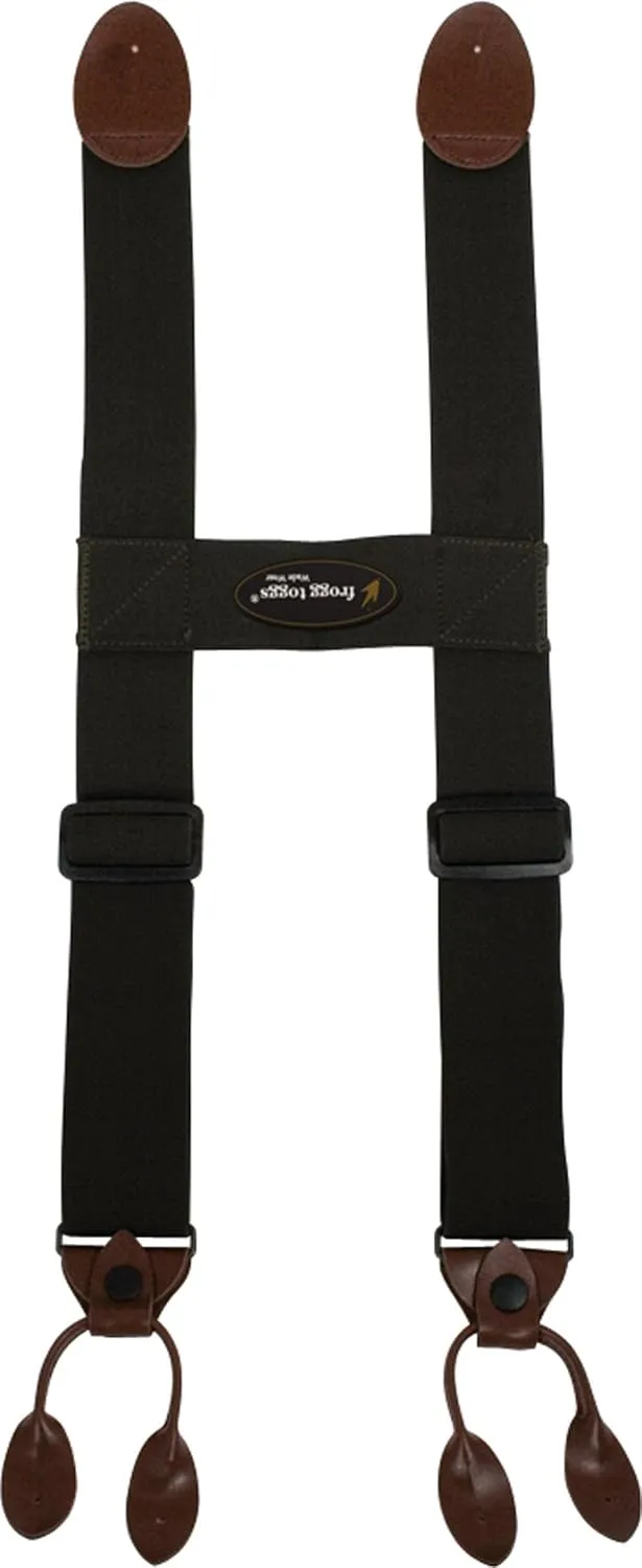 FROGG TOGGS Men's H-Back Fishing Suspenders