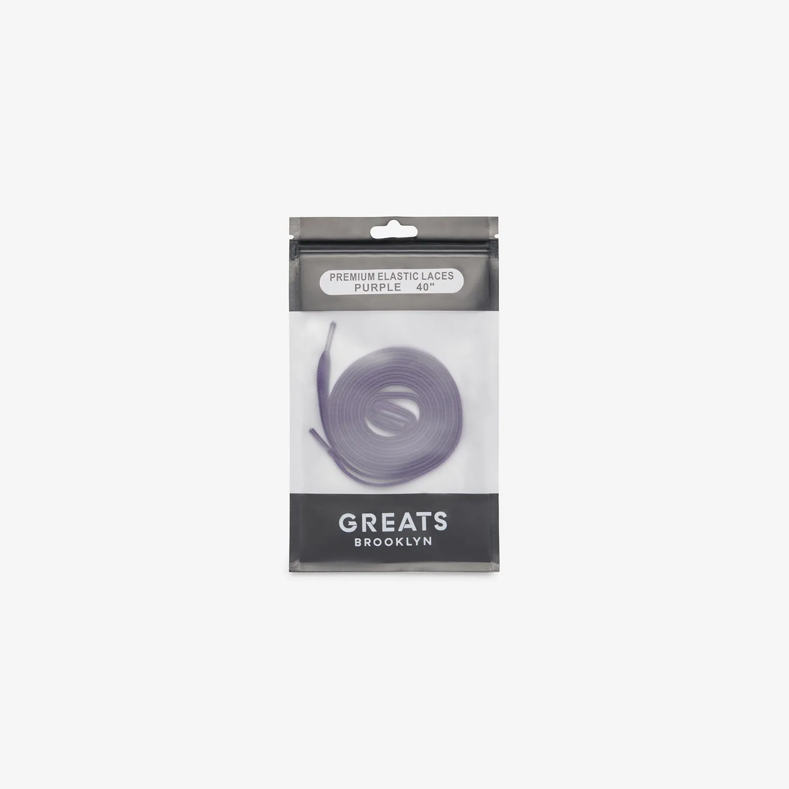 GREATS Premium Elastic Laces - Purple