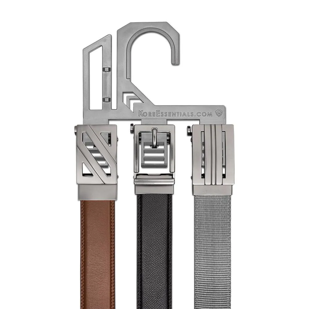 ICON BUCKLE | CLASSIC NYLON WEB BELT 1.37"
