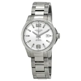Longines Conquest Automatic Silver Dial Men's 39mm Watch L3.776.4.76.6