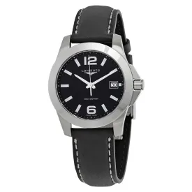 Longines Conquest Black Dial Ladies Watch L33774583