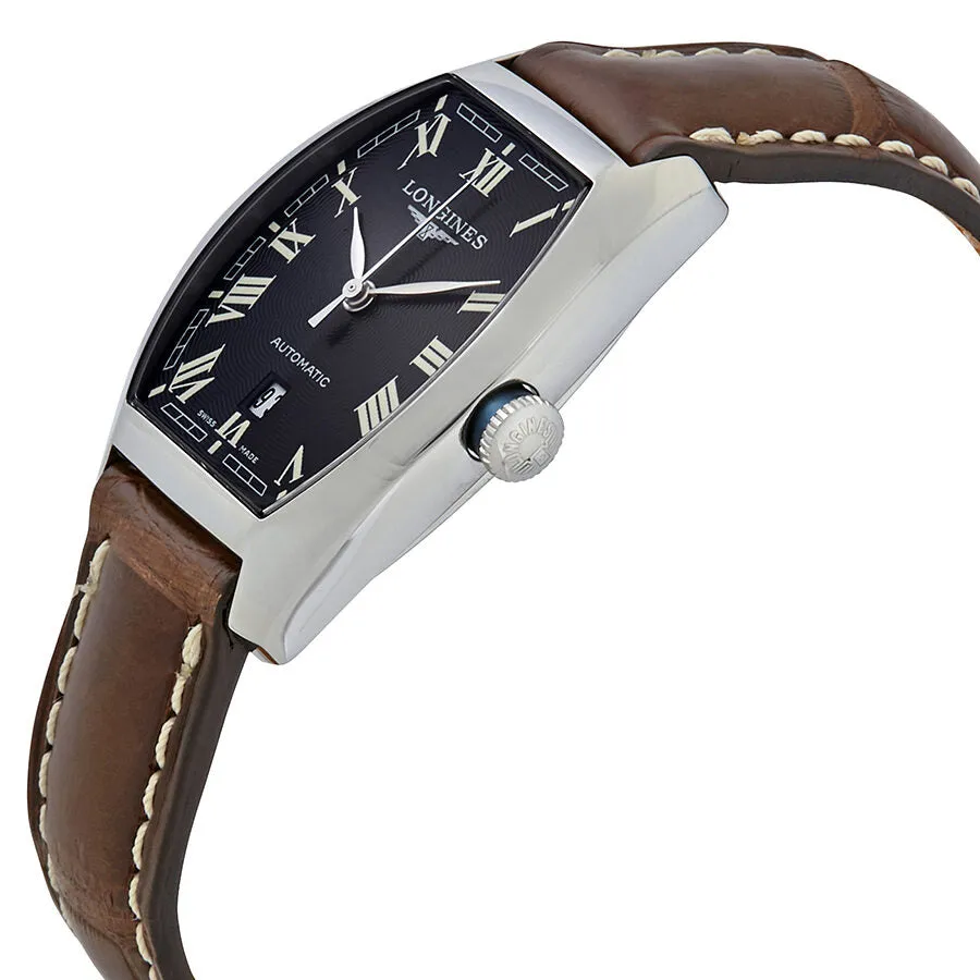 Longines Evidenza Black Dial Automatic Ladies Watch L2.142.4.51.2