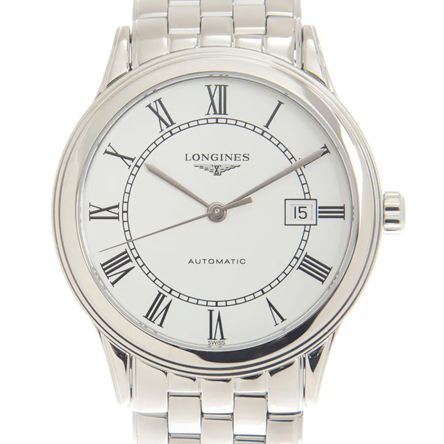 Longines Flagship Automatic White Dial Men's Watch L4.984.4.21.6