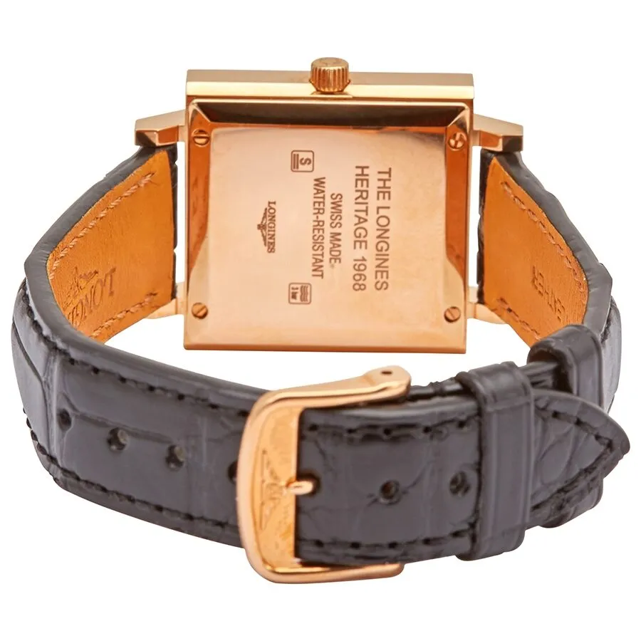Longines Heritage 18kt Rose Gold Automatic Silver Dial Ladies Watch L2.292.8.71.0