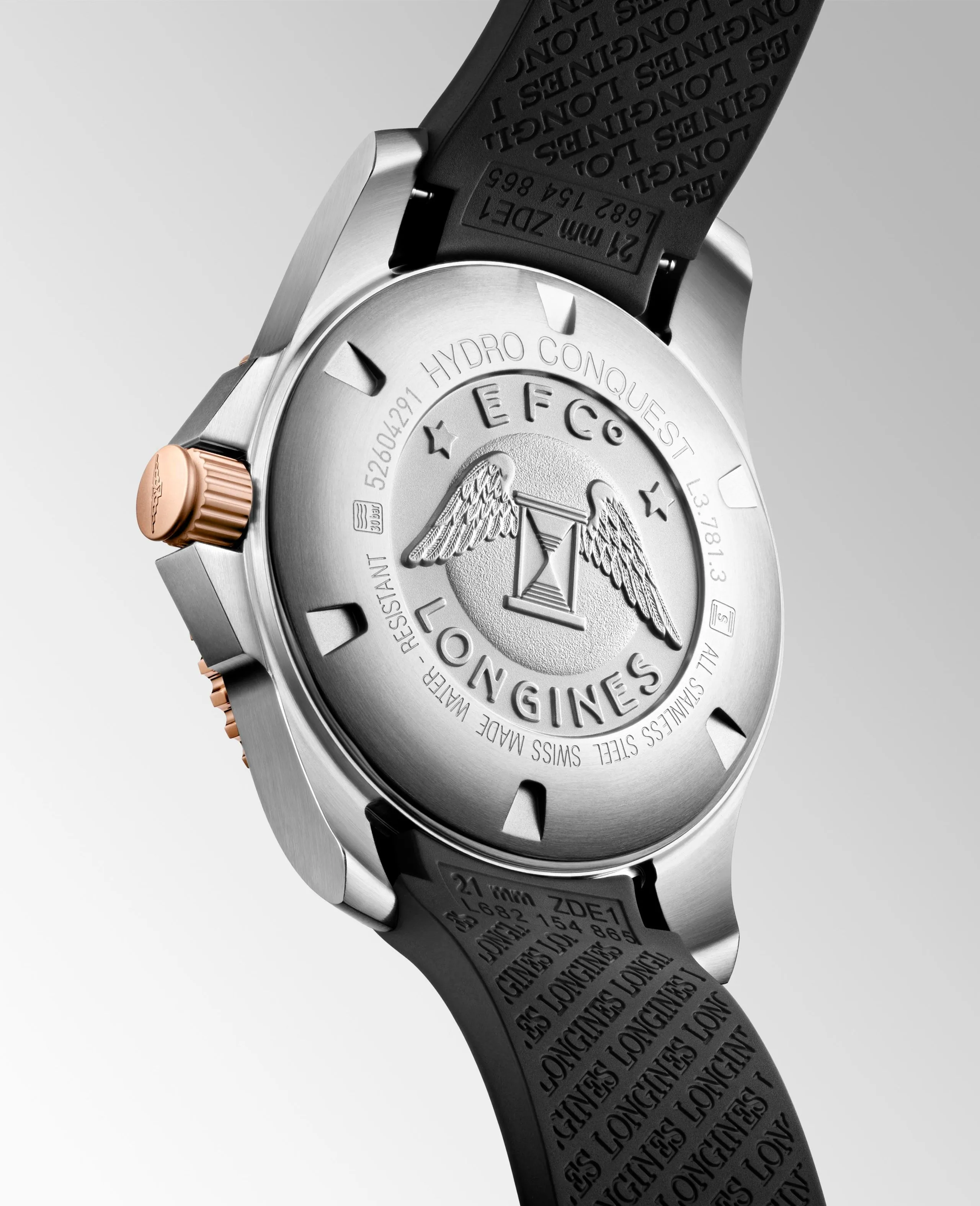 Longines Men's L37813589 HydroConquest Watch