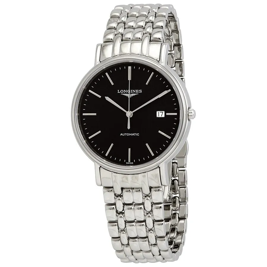 Longines Presence Automatic Black Dial Men's Watch L4.922.4.52.6