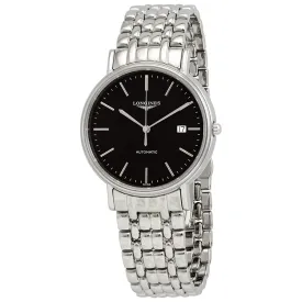 Longines Presence Automatic Black Dial Men's Watch L4.922.4.52.6
