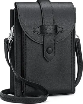 nuoku Small Crossbody Bags for Women with Elastic band Mini Cellphone Purse Designer Phone Bag with Sponge