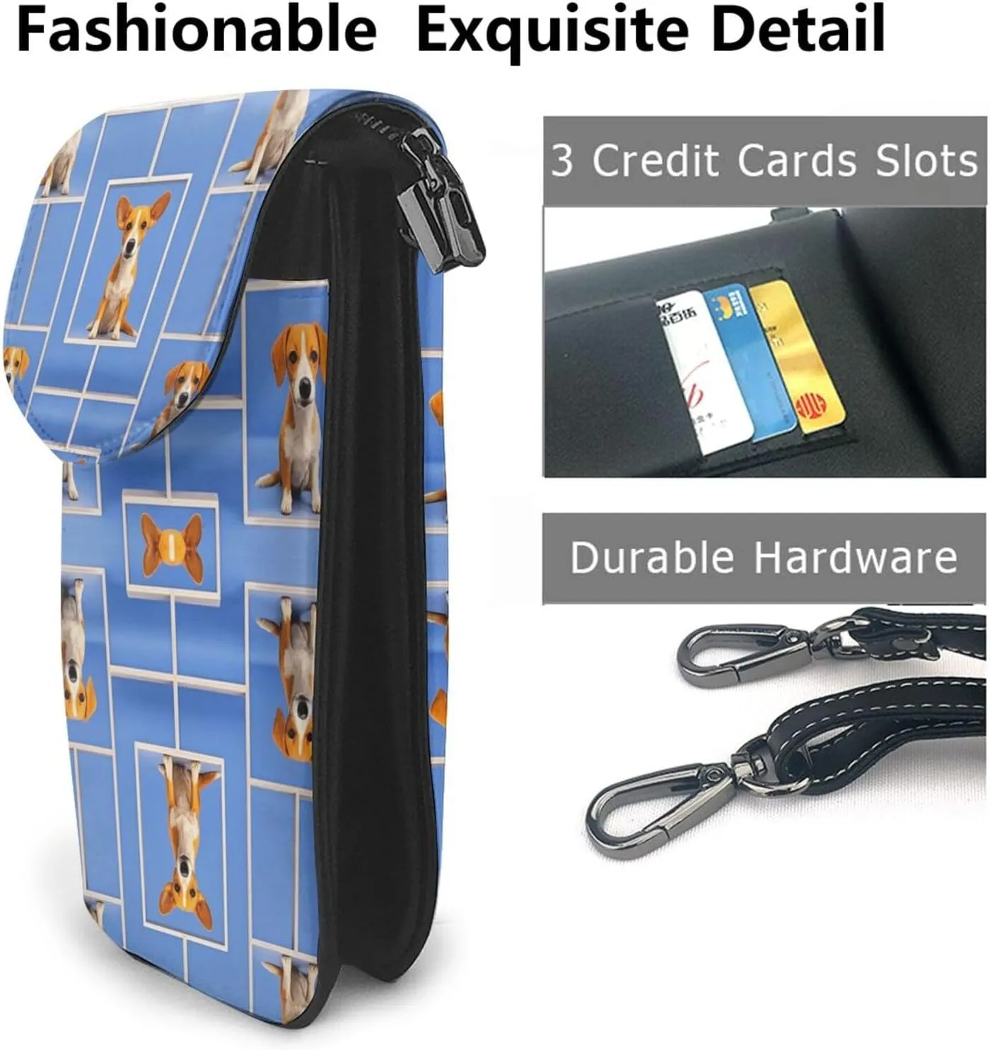 Phone Outdoor Activities Multifunctional Wallet Passport Cosmetic Bag