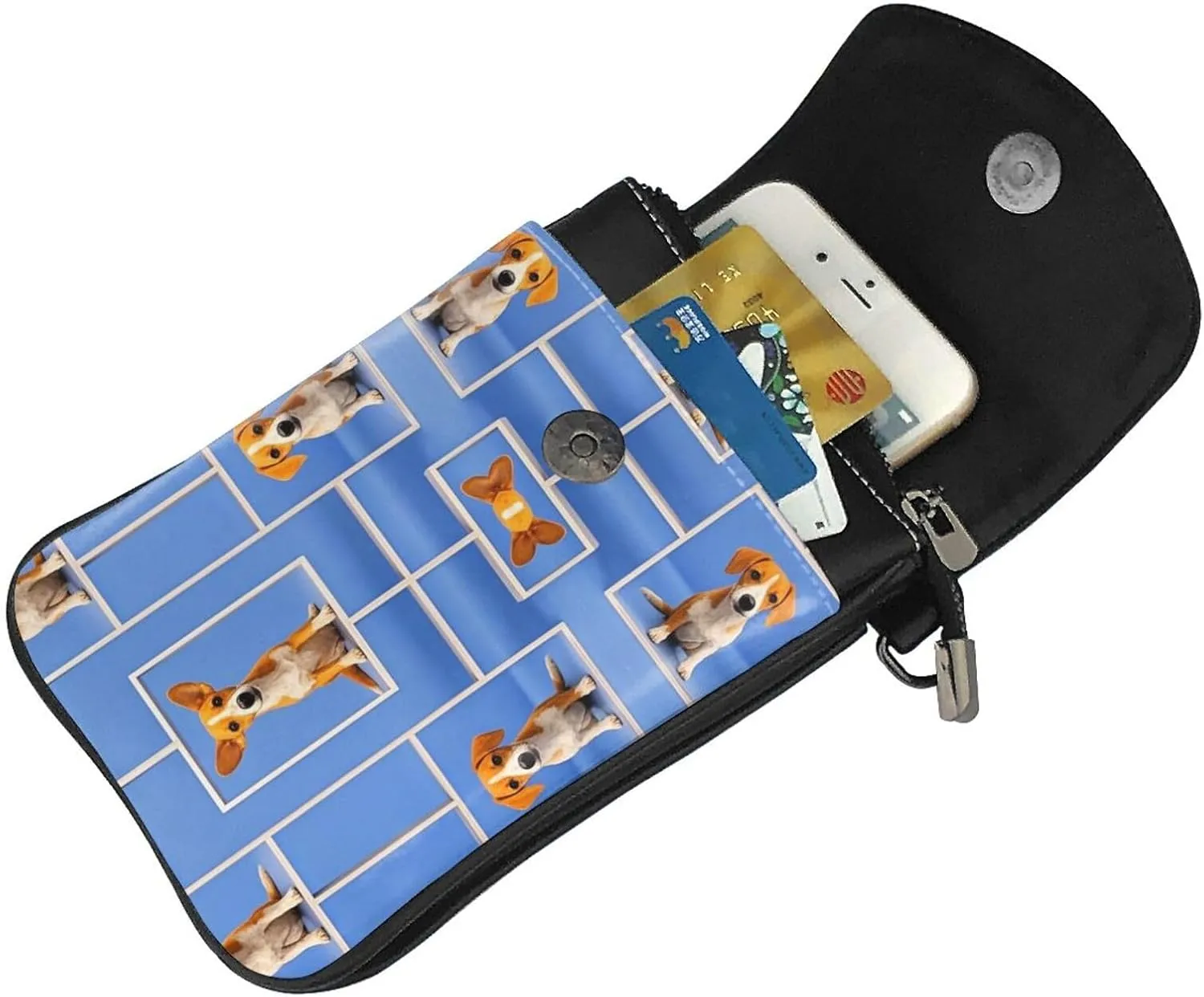 Phone Outdoor Activities Multifunctional Wallet Passport Cosmetic Bag