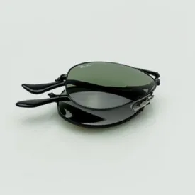 Rayban RB3479 Folding Aviator Black Rim  Sunglasses.