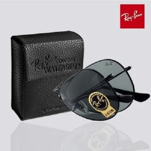 Rayban RB3479 Folding Aviator Black Rim  Sunglasses.
