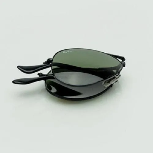 Rayban RB3479 Folding Aviator Black Rim  Sunglasses.