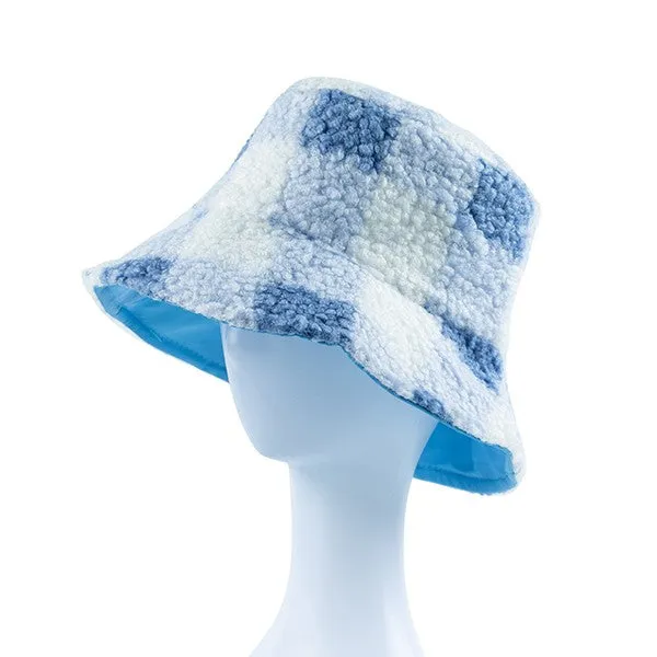 REVERSIBLE WINTER BUCKET HAT