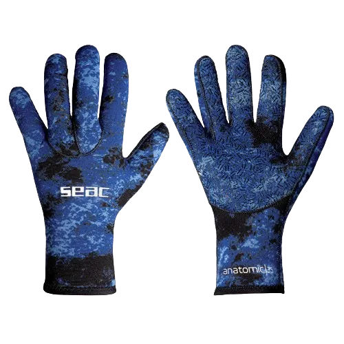 Seac Anatomic Camo Gloves
