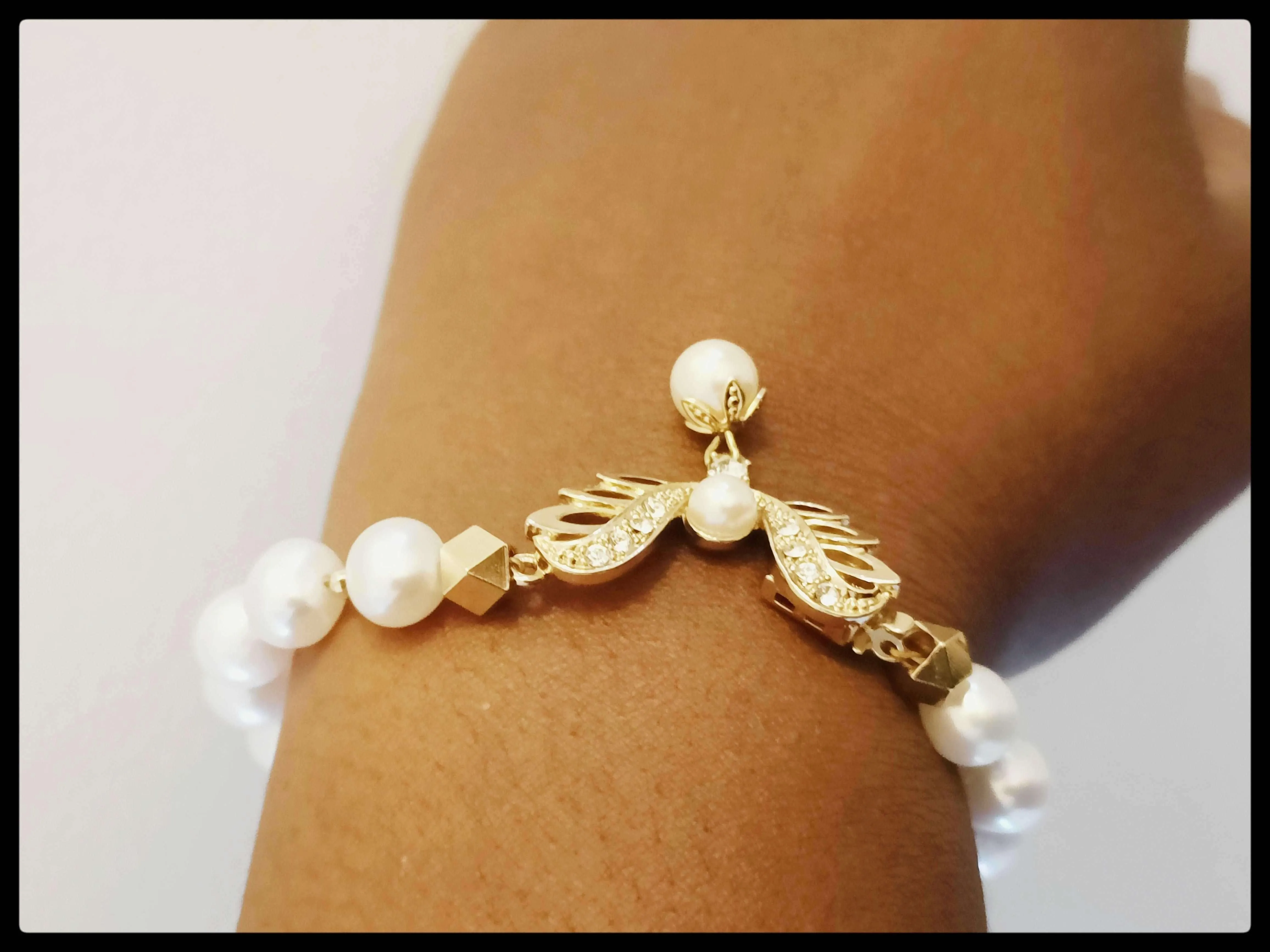 Seraph Pearl Necklace set