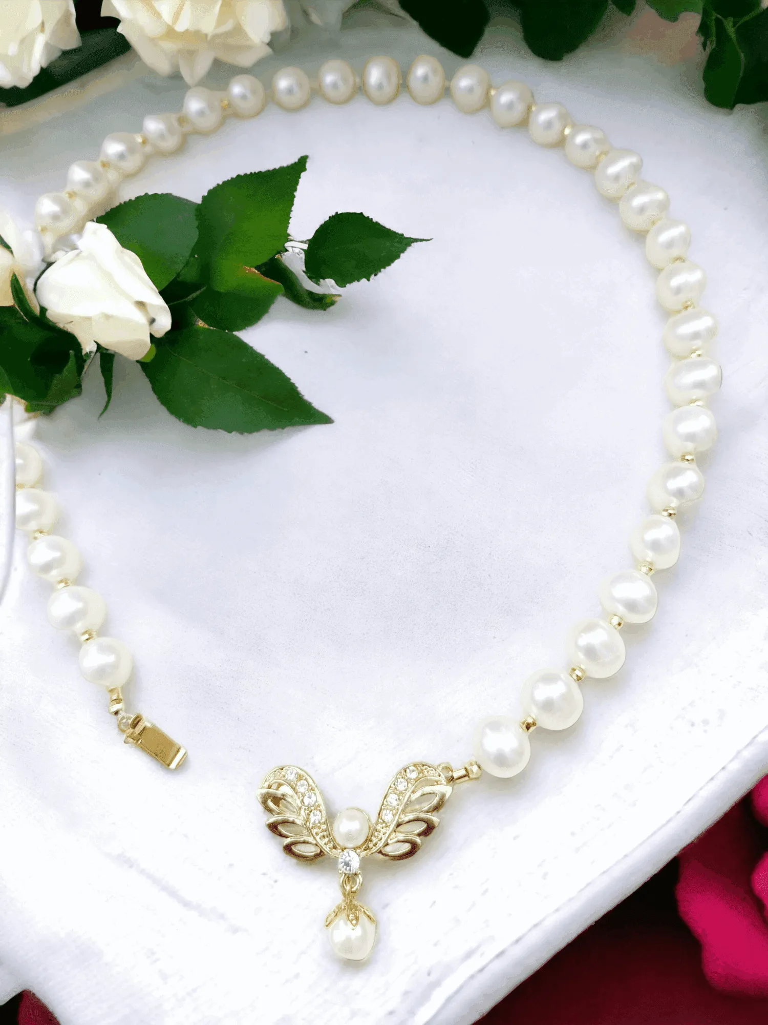 Seraph Pearl Necklace set