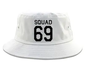 Very Nice Squad 69 Team Jersey Bucket Hat White