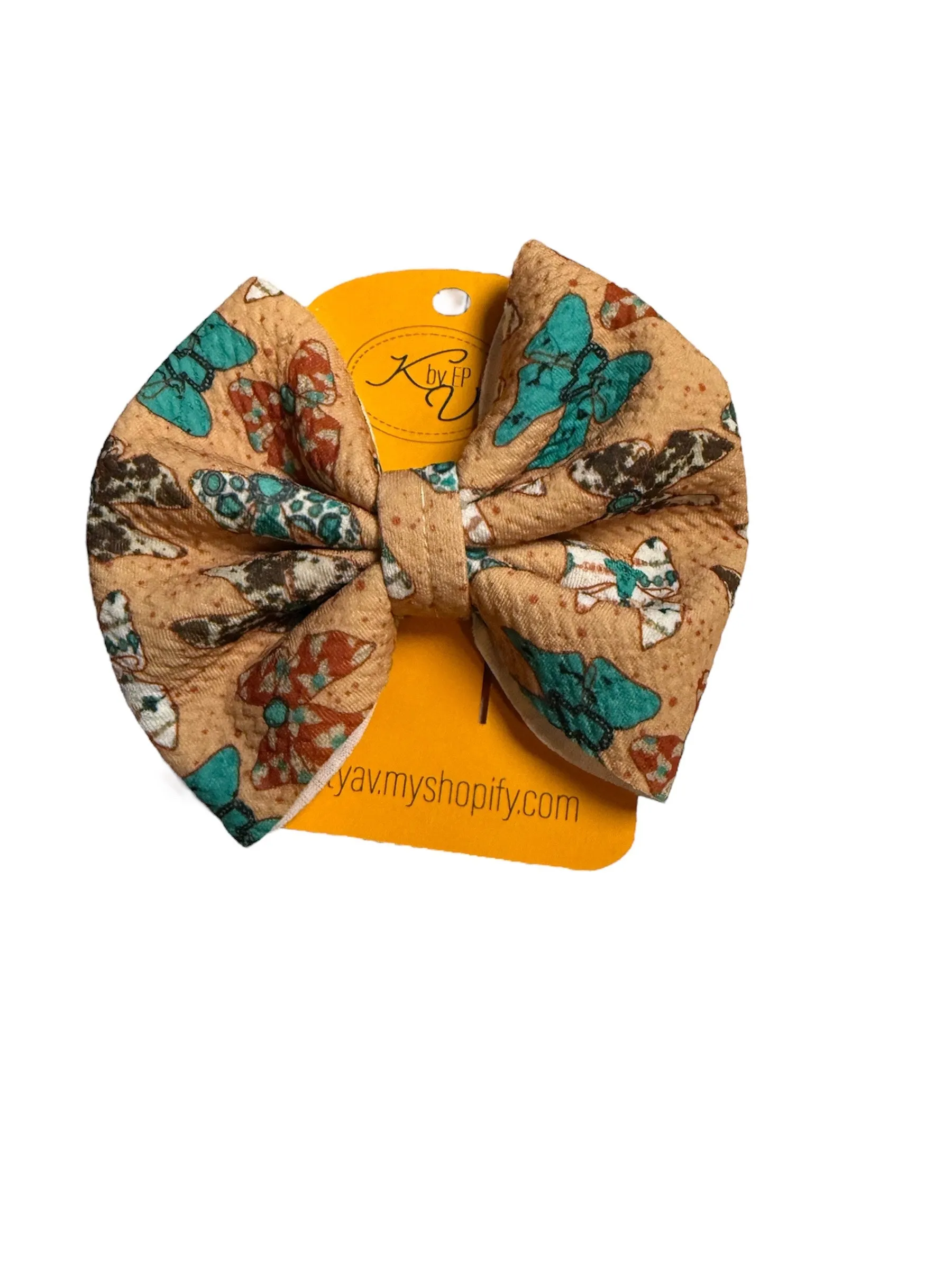 Western Hair Bows Hair Bow Clip