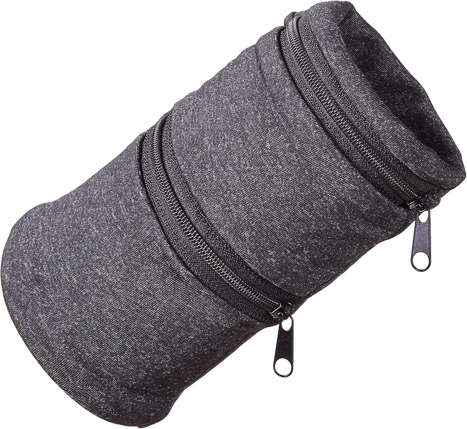 Zipper Wristband Wallet for Travel & Sports - Wrist Pouch with Pocket for Cash, ID Cards, Keys & Jewelry