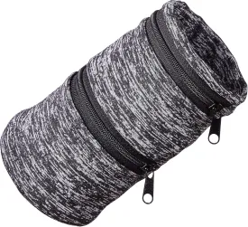 Zipper Wristband Wallet for Travel & Sports - Wrist Pouch with Pocket for Cash, ID Cards, Keys & Jewelry